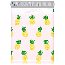Load image into Gallery viewer, 10&quot; x 13&quot; Pineapple Self-Sealing Poly Mailer Envelope - 100 Count
