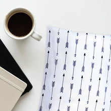 Load image into Gallery viewer, 10” X 13” White Arrows Self-Sealing Poly Mailer Envelope - 100 Count