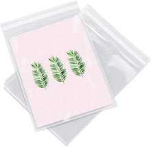 Load image into Gallery viewer, 6” X 9”  Clear Self-Sealing Resealable Cellophane Bags - Perfect for 6X9 Prints and Photos, A7/A8/A9 Cards and Envelopes, Baked Goods, and more - 200/1000 count