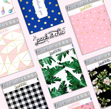 Load image into Gallery viewer, 10” X 13” Navy & Gold Polka Dot Thank You Message Poly Mailer Envelope - 100 Count