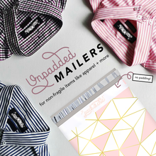 Load image into Gallery viewer, 10” X 13” Mosaic Pink Triangle Self-Sealing Poly Mailer Envelope - 100 Count
